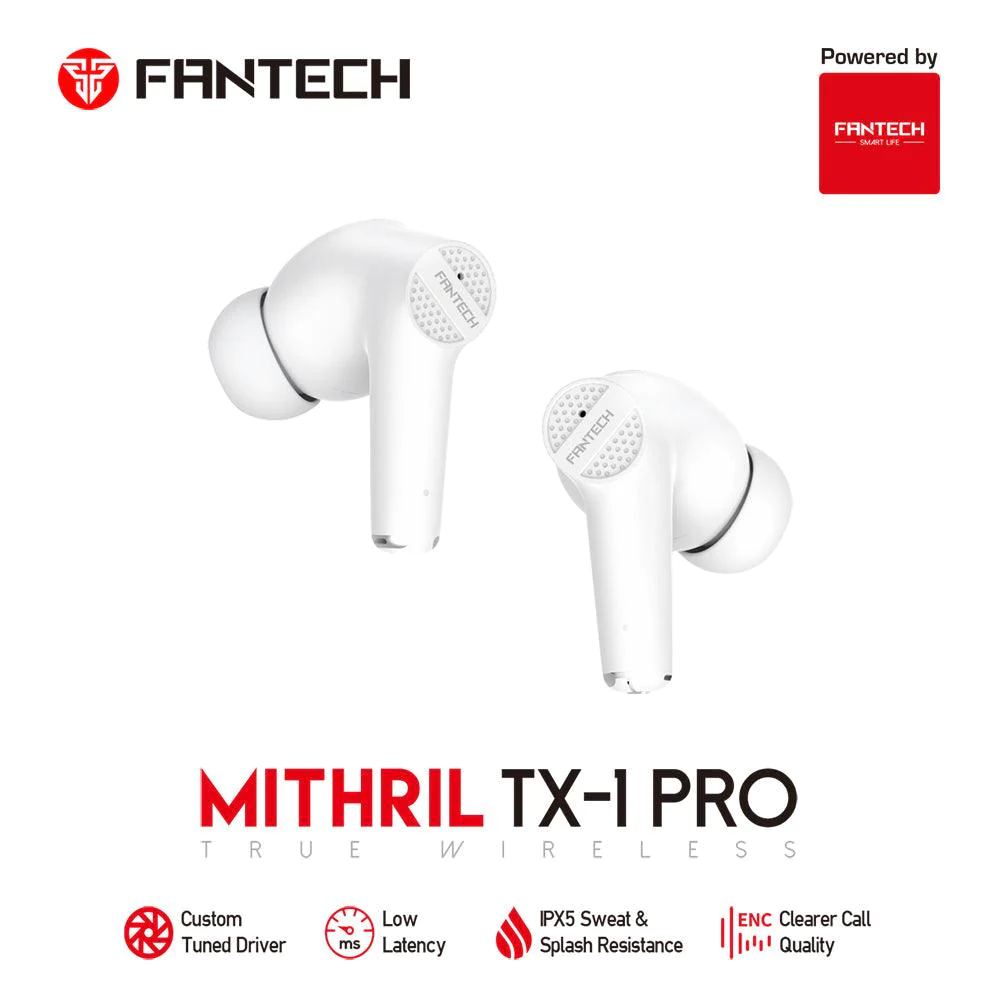 FANTECH MITHRIL TX-1 PRO TRUE WIRELESS Earphones FANTECH MITHRIL TX-1 PRO TRUE WIRELESS Earphones